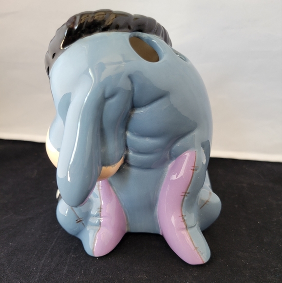 Vintage Disney ceramic Winnie the Pooh Eeyore toothbrush or pencil pen holder - Picture 3 of 13